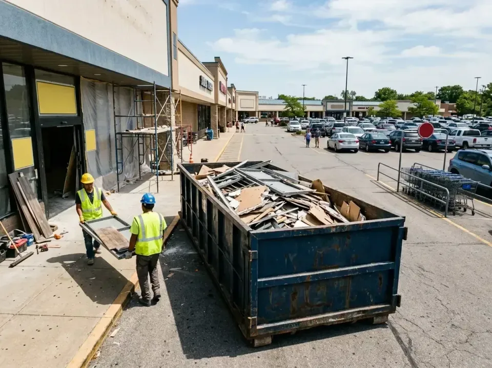 retail-store-renovation-debris-003 — frequently asked questions, Roll-off Dumpster Rentals in Hallowell, ME